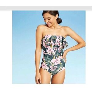 Bandeau One Piece Swimsuit - Kona Sol